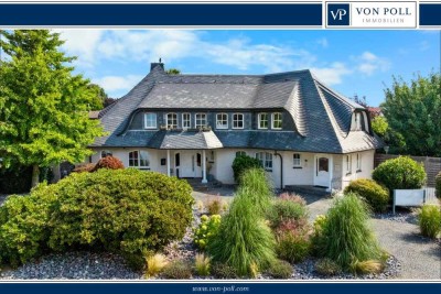 Umfassend modernisierte Architektenvilla mit Büro- und Praxisräumen