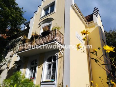 Tauschwohnung: schöne 3 Zimmer Altbauwohnung mit Balkon und Garten