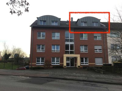 PROVISIONSFREI Wohnung im Dachgeschoss direkt an der Rheinaue Friemersheim, ruhige Lage, Südbalkon