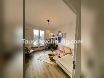 Tauschwohnung: Helle 50m2 mit 3 Zimmern: kernsaniert, 2 Balkone