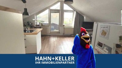 Einziehen & Wohlfühlen! Tolle 2 Zimmer-Dachgeschosswohnung in Renningen!