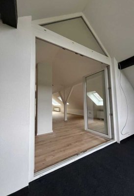 Tolle, neu renovierte Loftwohnung mit grosser Loggia und Duo Dachflächenfenstern