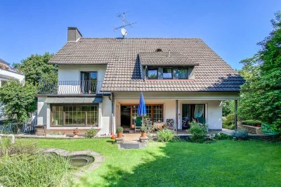 Einfamilienhaus direkt an der Ruhr – 2 Garagen – Terrasse – Garten – inkl. Umbaupläne