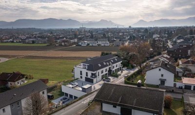 KfW 40 QNG: 2-Zimmer-Tiny-Wohnung mit Balkon und traumhaftem Bergblick