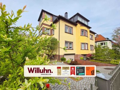 Wohnungs-Ensemble in Stadtvilla I 7 Zimmer I 2 Einbauküchen I Traum-Garten