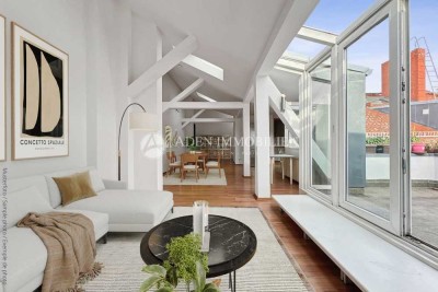 Dachgeschoss in Moabit
129 m², Balkon, ohne Aufzug