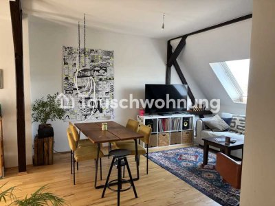 Tauschwohnung: Helle und stylische 2-Zimmer-Wohnung in Leipzig Ost