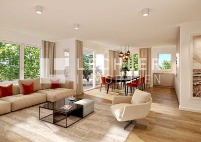 Sonnige 4-Zi.-Whg. mit perfektem Schnitt für Familien und Paare