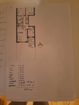 Helle 3-Zimmer Wohnung mit Terrasse  in Göggingen