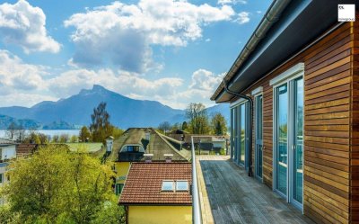 PANORAMA PUR - Exklusiver Penthouse-Erstbezug in Mondsee