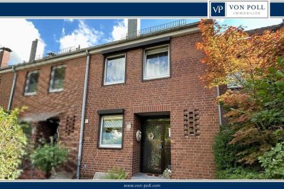 Familienfreundliches Reihenmittelhaus mit Sonnenbalkon und ausgebautem Dachgeschoss
