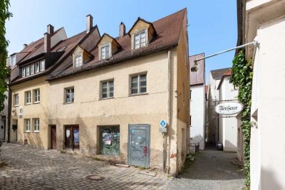 Steuersparer aufgepasst! Sanierungsbedürftiges Denkmal-Wohn-/Geschäftshaus im Zentrum von Freising