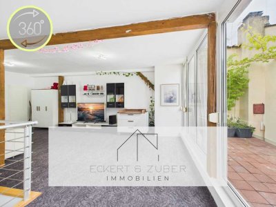 Vermietete Maisonette-Wohnung: 2 Balkone und Top Lage