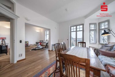 Denkmalgeschützte 5-Zimmer-Altbauwohnung mit Blick über Augsburg
