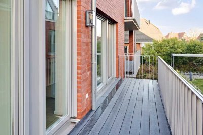 Zentral wohnen: Neubauwohnung mit sonnigem Balkon in Rieseby