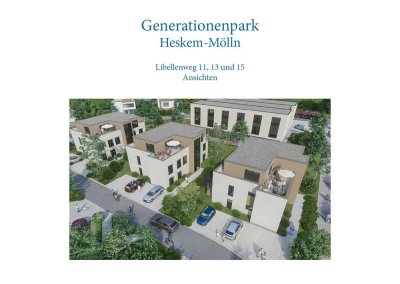 Seniorengerechte Atelier-Wohnungen im Generationenpark–gehobene Innenausstattung & Dachterrasse