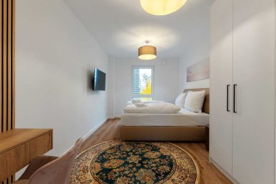 Sonnige, möblierte Ferienwohnung mit Sauna / KFN Standard