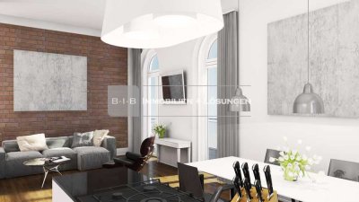 1- Zimmer Atelierwohnung im Denkmalensemble mit PKW-Stellplatz