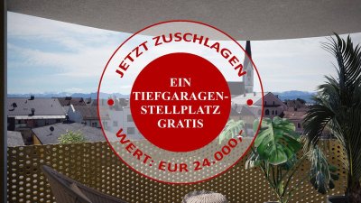 EXKLUSIVES ANGEBOT: EIN TG-STELLPLATZ GRATIS BEIM KAUF EINER WOHNEINHEIT IM CITY LIFE SCHWANENSTADT