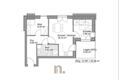 // Erstbezug: 2-Zimmer-Neubau mit Aufzug & Einbauküche - zentral, barrierearm