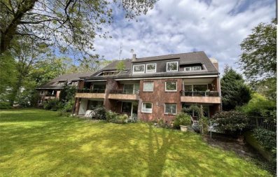 Sonnige Dachgeschosswohnung in zentraler, aber ruhiger Lage