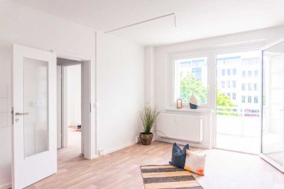 Helle 2-Raum-Wohnung mit Wohnküche