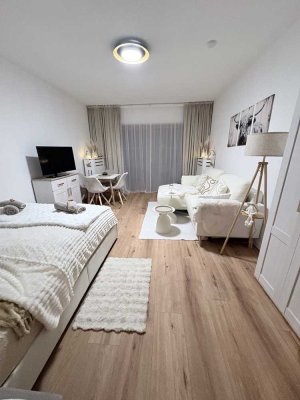 Wohnen auf Zeit! Luxuriöses 1-Zimmer Apartment in Rimsting mit Terrasse und moderner Ausstattung