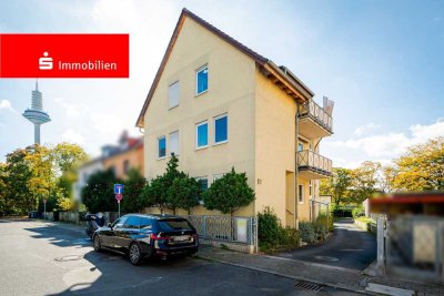 Franfurt-Ginnheim: Gepflegte 3-Zimmerwohnung im Dachgeschoss