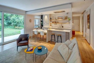 Rarität am Herzogpark: 124m² Garten-Oase | 3 Schlafzimmer | Vollmöbliert optional