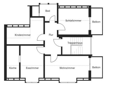 Vollständig sanierte 4-Raum-DG-Wohnung mit Balkon in Frankfurt am Main