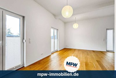 über den Dächern von Mahlsdorf: Sonnenidylle inklusive
