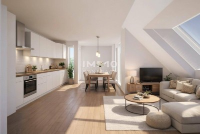 Nachhaltige Neubau-Dachgeschosswohnung nahe U4 – durchdachter Grundriss &amp; hochwertige Ausstattung