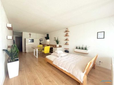 Stil trifft Komfort: Ihre exklusive 1-Zimmer-Wohnung mit sonniger Terrasse