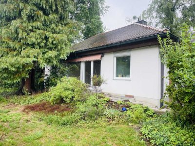 Freistehendes Einfamilienhaus mit großer Terrasse, Garten und großer Garage in SOLLN zu vermieten