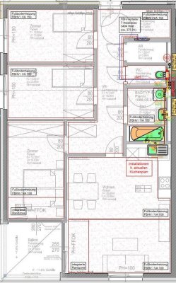 Helle 4-Zimmer-Wohnung mit Balkon in der nähe des Oeverseeparks zu mieten!