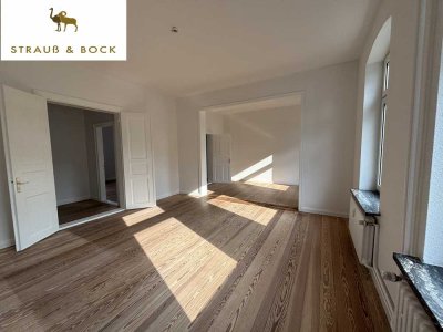Altbauwohnung mit flexiblem Grundriss in zentraler Lage – sofort bezugsfrei