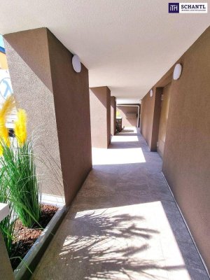 Absolute Ruhelage mit Terrasse im Innenhof! Innovative Erdwärme + Perfekt aufgeteilte 3 Zimmer + Hochwertige Ausführung + Tiefgarage + Nachhaltig investiert! Jetzt zugreifen!