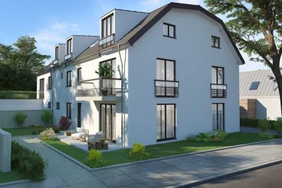 Zentrumsnahe 3-Zimmer-Neubauwohnung im KfW-55-Effizienzhausstandard