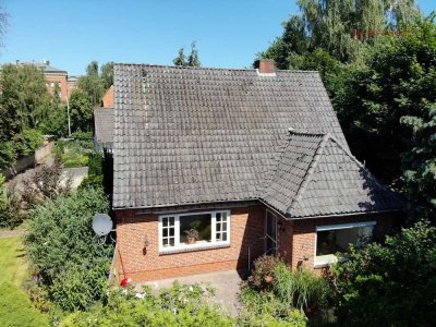 Eine ruhige Oase mitten in Rendsburg, ca. 300m zum NOK.