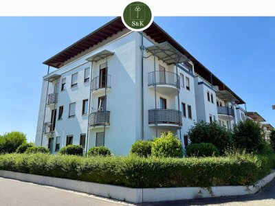- RESERVIERT - Grün gelegen und gut angebunden – Gepflegte 2-Raum-Wohnung mit Balkon und Tiefgarage