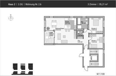 Erstbezug: Geschmackvolle 3-Zimmer-Wohnung mit gehobener Innenausstattung in Bietigheim-Bissingen