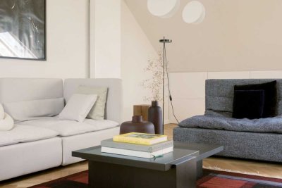 Maisonette-Penthouse im Nordend mit Skylineblick PROVISIONSFREI