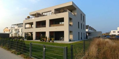 Moderne 2-Zimmer-Wohnung mit Garten, barrierefrei