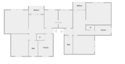+ 6 Zimmer + Wohnung für Großfamilien (Zusammengelegte Wohnungen) +