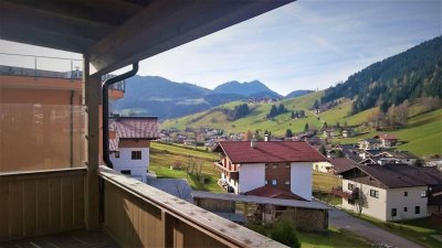 DER TRAUM IN DEN BERGEN! Wildschönau: Provisionsfreie, teilmöblierte 3,5-Zimmer-Wohnung mit riesigem Balkon in den Kitzbüheler Alpen!