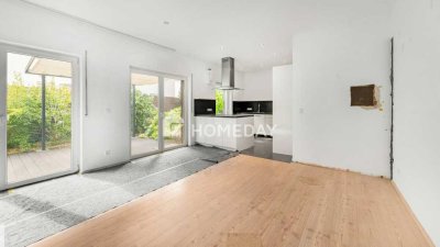 Haus-in-Haus-Feeling! 4-Zi.-Gartenwohnung mit 3,5m Deckenhöhe & Sanierungs-Bonus