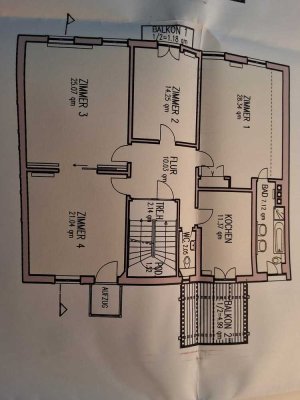 Grosszügige 3 Zi. Wohnung in BAD Lichtental