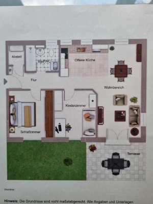 Schöne 3-Zimmerwohnung in Feldmoching mit Garten