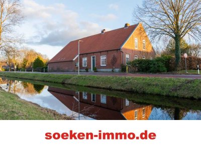 Historischer Gulfhof in traumhafter Lage von Westgroßefehn *TU2502*