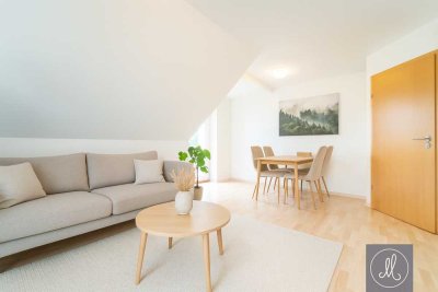 Moderne 3-Zimmerwohnung mit EBK, Balkon und eigenem Garten